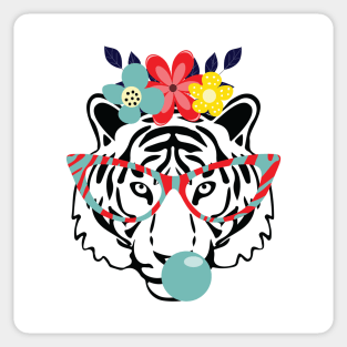 Hello tiger Sticker